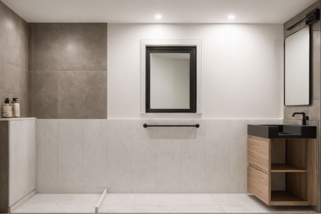 Windmill House Center Entrance Colonial Renovation Interior