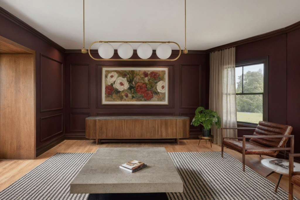 Minot Beach House Living Room Design